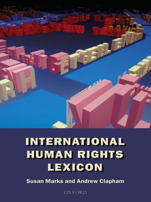 cover image of International Human Rights Lexicon